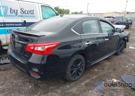 2018 Nissan Sentra Sr из США, поврежденный, VIN 3N1AB7AP6JY235192